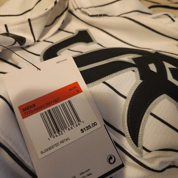 Nike Chicago White Sox Tim Anderson Jersey Sz LARGE- EUC - Picture 10 of 10